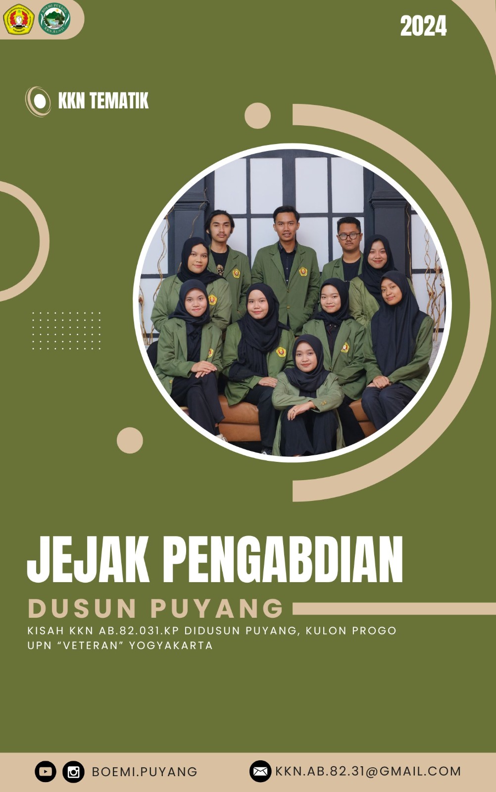 Cover Buku Jejak Pengabdian Dusun Puyang
